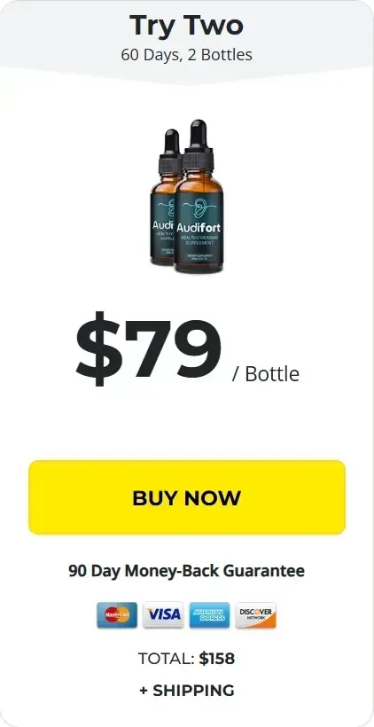 audifort 2 bottles